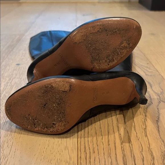 Coach Susette Leather Boots Size 6 - Picture 3 of 7